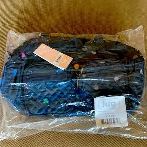 NWT Lug Jumper - Multi Dots Navy